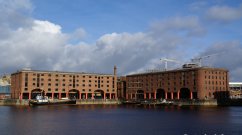 Das Albert Dock ist ein Komplex von Dock- und Lagergebäuden in Liverpool Merseyside