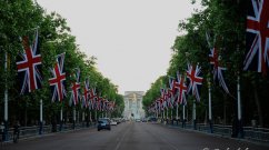 The Mall, im Hintergrund der Buckingham Palace