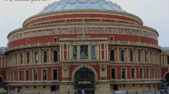 Royal Albert Hall, das am 29.03.1871 eröffnete Gebäude befindet sich in Kensington im Zentrum Londons. Hier finden verschiedene Arten von Grossveranstaltungen statt.